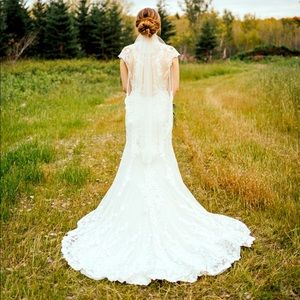Beautiful wedding dress